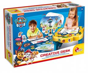 Loovkomplekt Lisciani Paw Patrol Creative Desk, sinine v./kollane v.