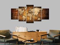 Reprodukcija Artgeist Amber Map N5950PWD, 100 cm x 50 cm