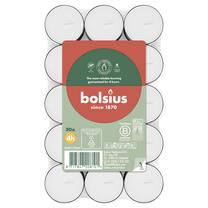 Žvakė, arbatinė Bolsius Tealights, 4 h, 50 vnt., white 30