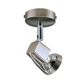 Lampa griesti CristalRecord Arco, GU10, 1 x 10 W, niķeļa krās. / niķeļa krās.