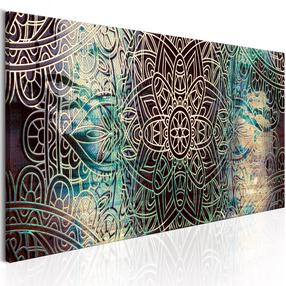 Reprodukcija Artgeist Mandala: Knot of Peace HK6559, 120 cm x 40 cm