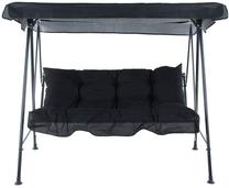 Lauko sūpynės Patio Tora D002-07PB, antracito sp., 175 cm x 95 cm x 140 cm