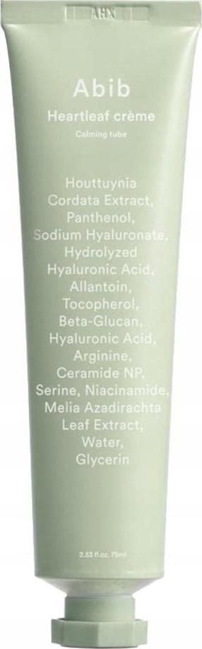 Näokreem Abib Heartleaf Calming, 75 ml