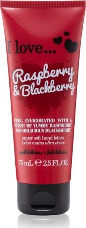 Rankų losjonas I Love Raspberry & Blackberry, 0.075 l