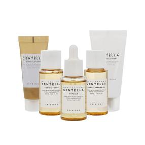 Sejas kopšanas līdzekļu komplekts sievietēm Skin1004 Madagascar Centella Travel Kit, 140 ml, 5 gab.