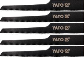 Zāģu asmeņu komplekts Yato YT-09958, 5 gab.