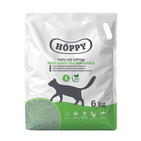 Kačių kraikas Höppy Tofu, organinis (sušokantis), 6 kg, 13.8 l - pakuotė parenkama atsitiktine tvarka