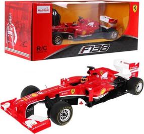  Rc automobilis Rastar F1, 1:18, raudona sp.
