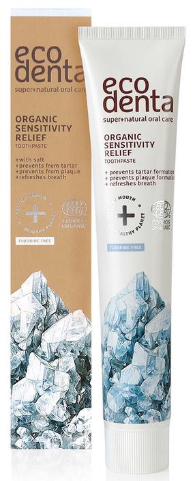 Hambapasta Ecodenta Organic Sensitivity Relief, 75 ml