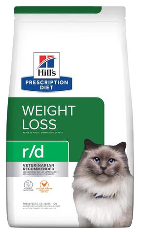 Sausas kačių maistas Hill's Prescription Diet Weight Loss r/d Chicken, vištiena, 3 kg