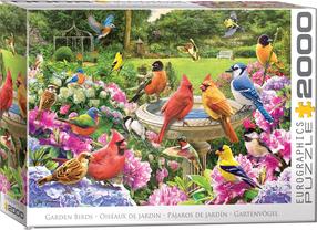 Pusle Eurographics Garden Birds 8220-6134, 96.8 cm x 67.6 cm, 2000 tk, mitmevärviline