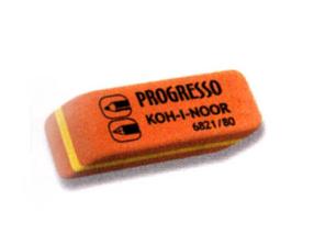 Ластик Koh-I-Noor 6821060002KD, 57 мм, oранжевый цв.
