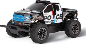 Rc automobilis Carrera F-150 Raptor Police, 1:18, mėlyna sp./balta sp./juoda sp.