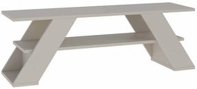 TV galds Kalune Design Farfalla, sandstone, 33.5 cm x 120 cm x 40 cm