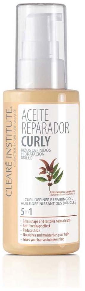 Aliejus plaukams Clearé Institute Curly Repair, 50 ml