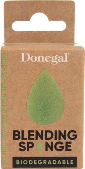 Kosmētikas sūklis, pūderiem Donegal Biodegradable, zaļa krās.