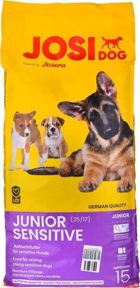 Kuiv koeratoit JosiDog Junior Sensitive, 15 kg