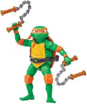 Фигурка-игрушка, черепашки-ниндзя Playmates Toys Turtles Michelangelo 83283, 10.7 см, многоцветный