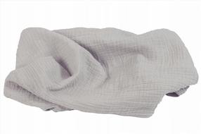 Pleds BabyMatex Muslin, 80 x 120 cm, pelēka krās.