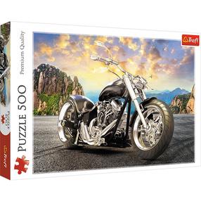 Puzle Trefl Motorcycle 37384, 48 cm x 34 cm, 500 gab.