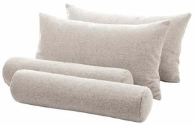 Dekoratyvinė pagalvėlė, rinkinys Zalea, smėlio, 78 cm x 48 cm, 4 vnt.