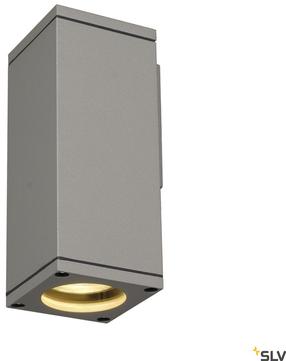 Sieninis lauko šviestuvas SLV Theo, 35W, LED, IP44, pilka sp., 7 cm x 18 cm