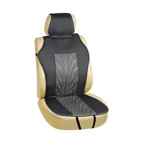 Automašīnu sēdekļu pārvalks Autoserio, melna krās.