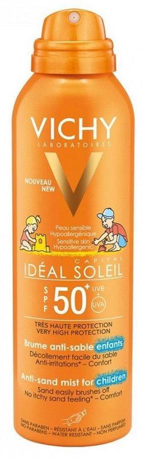 Päevituse hooldussprei Vichy Ideal Soleil Anti Sand Child SPF50, 200 ml