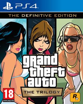 Игра для PlayStation 4 (PS4) Rockstar Games Grand Theft Auto: The Trilogy – The Definitive, английский
