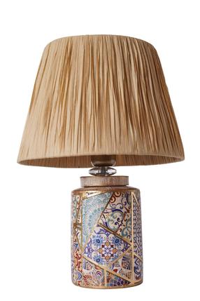 Stalinis šviestuvas Opviq YL506, E27, 60W, smėlio ruda sp./įvairių spalvų