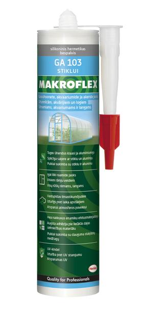 Герметик Makroflex GA 103, 300 мл, прозрачный цв.