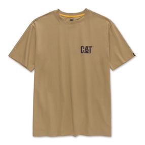 Футболка Cat W05324, коричневатый цв., XL размер