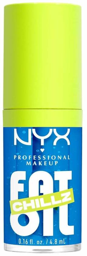 Масло для губ NYX Professional Makeup Fat Oil Chillz, 4.8 мл, polar peppermint