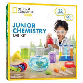 Žaislinis laboratorijos rinkinys National Geographic Junior Chemistry, įvairių spalvų