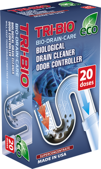 Kanalizacijos vamzdžių valiklis Tri-Bio 0150, 100 g
