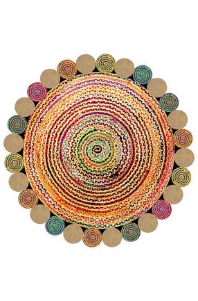 Paklājs Conceptum Hypnose HMNT933, daudzkrāsaina, 70 cm x 70 cm