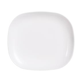 Lėkštė desertinė Luminarc Sweet Line, 21.5 cm x 19 cm, balta sp.