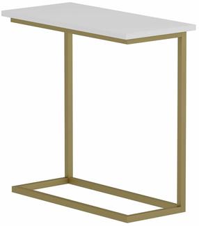 Staliukas Kalune Design Narin, aukso sp./balta sp., 30 cm x 64 cm x 62 cm