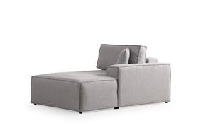 Kampinė sofa - lova Atelier Del Sofa Pirlo, šviesiai pilka sp., dešininė, 260 x 100 cm x 88 cm