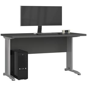 Kompiuterio stalas Akord BM-135, 135 cm x 60 cm, 76 cm, pilka sp.