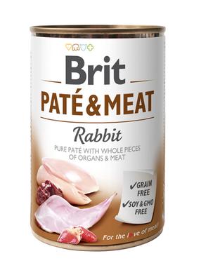 Šlapias šunų maistas Brit Care Boutiques Gourmandes, triušiena, 0.4 kg
