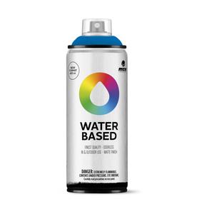 Aerozoliniai dažai Montana Water Based RV-30, paprastieji, mėlyna "electric blue" sp., 0.4 l