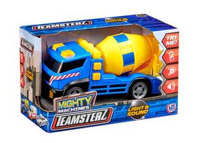  Mänguasi betoonisegisti HTI Teamsterz Mighty Machines, sinine v./kollane v.