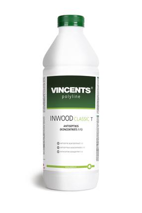 Antiseptisk Vincents Polyline Classic T Inwood Classic, caurspīdīga krās., 1 l