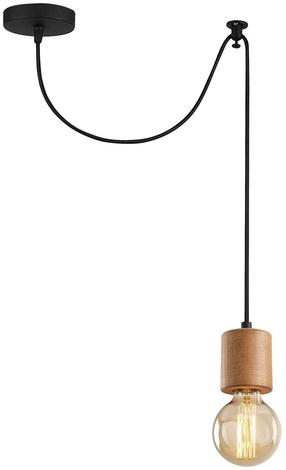 Šviestuvas kabinamas Opviq Xanthos N-858 525NOR1390, E27, 1 x 40 W, ruda sp. / juoda sp.