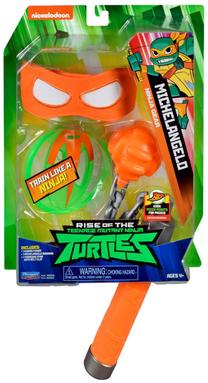 Rinkinys vaidmenų žaidimui Playmates Toys Teenage Mutant Ninja Turtles 82053, oranžinė sp.