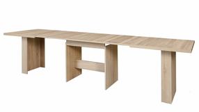 Stalas išskleidžiamas Forte Dining Table, sonoma ąžuolo sp., 140 - 273 cm x 90 cm x 74.5 cm