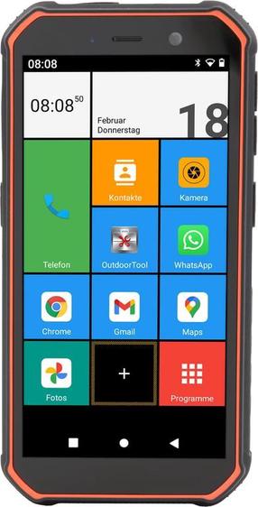 Mobilusis telefonas Olympia Trek, 32 GB, juoda sp.