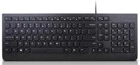 Laidinė kompiuterio klaviatūra Lenovo Essential, EN, juoda sp.