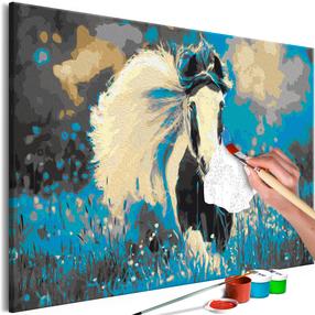 Tapymas pagal skaičius Artgeist Running Horses MA_0542, įvairių spalvų, 60 x 40 cm